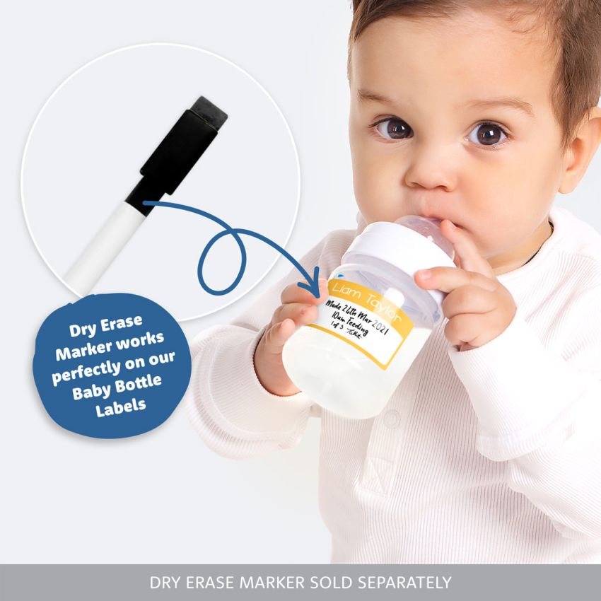 Baby Bottle Name Labels gallery image №2