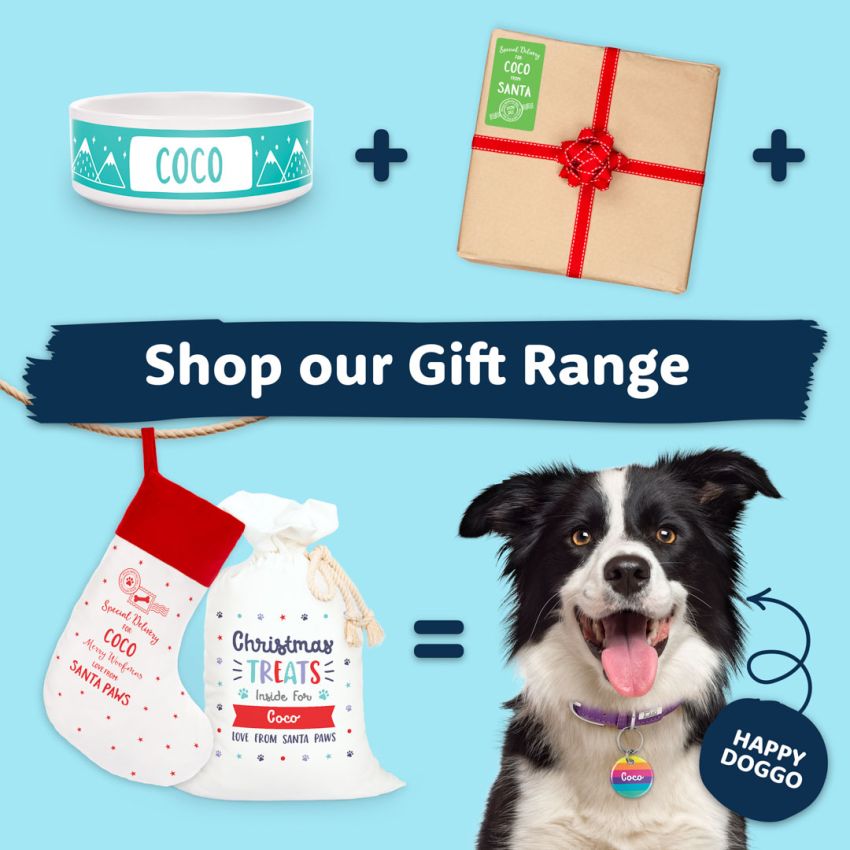 Santa Labels For Pets product preview image