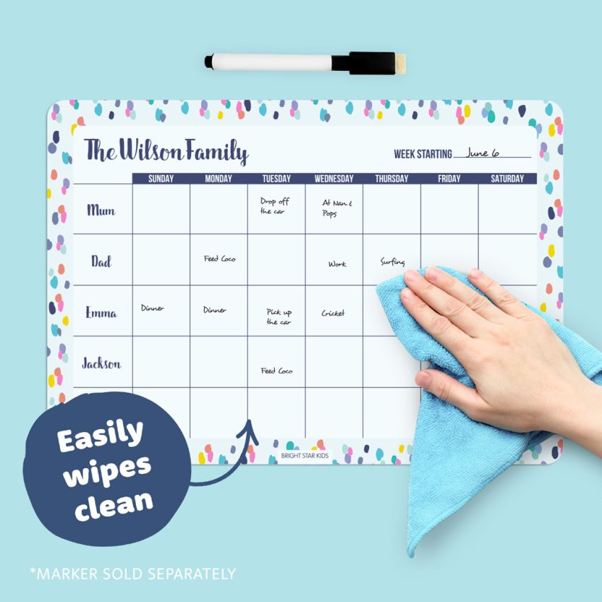 Dry Erase Family Planner gallery image №2