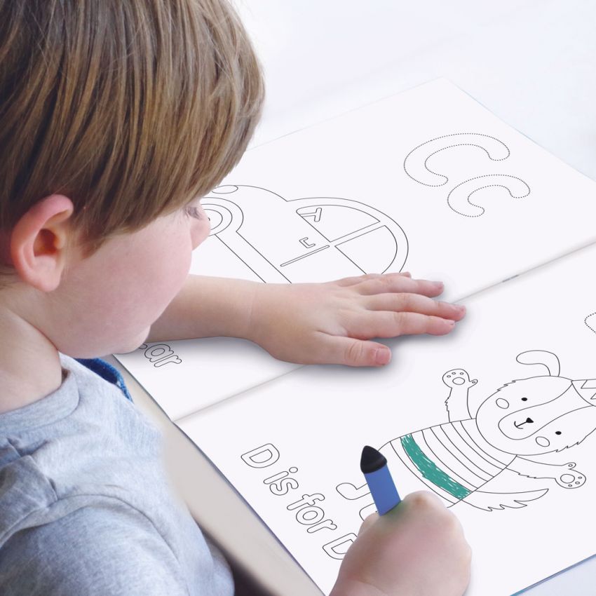 Alphabet Personalised Colouring Book gallery image №1