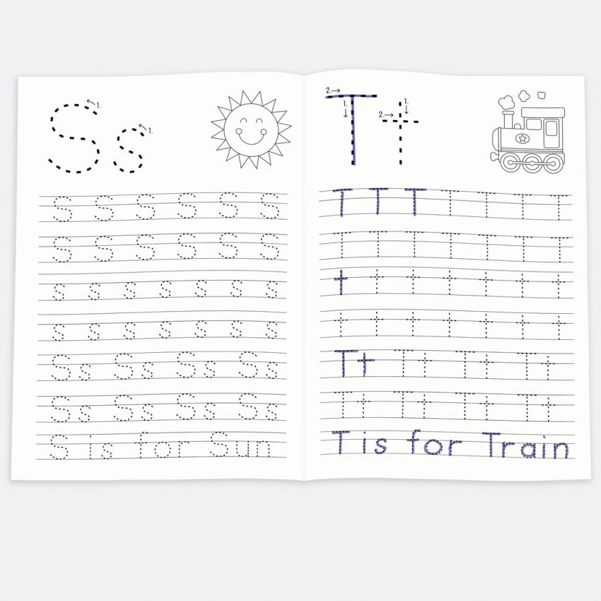 Alphabet Personalised Tracing Book product preview image