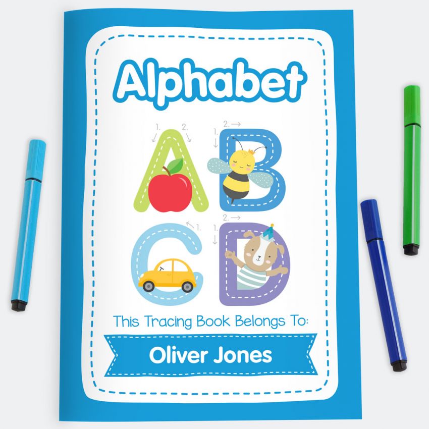 Alphabet Personalised Tracing Book gallery image №2