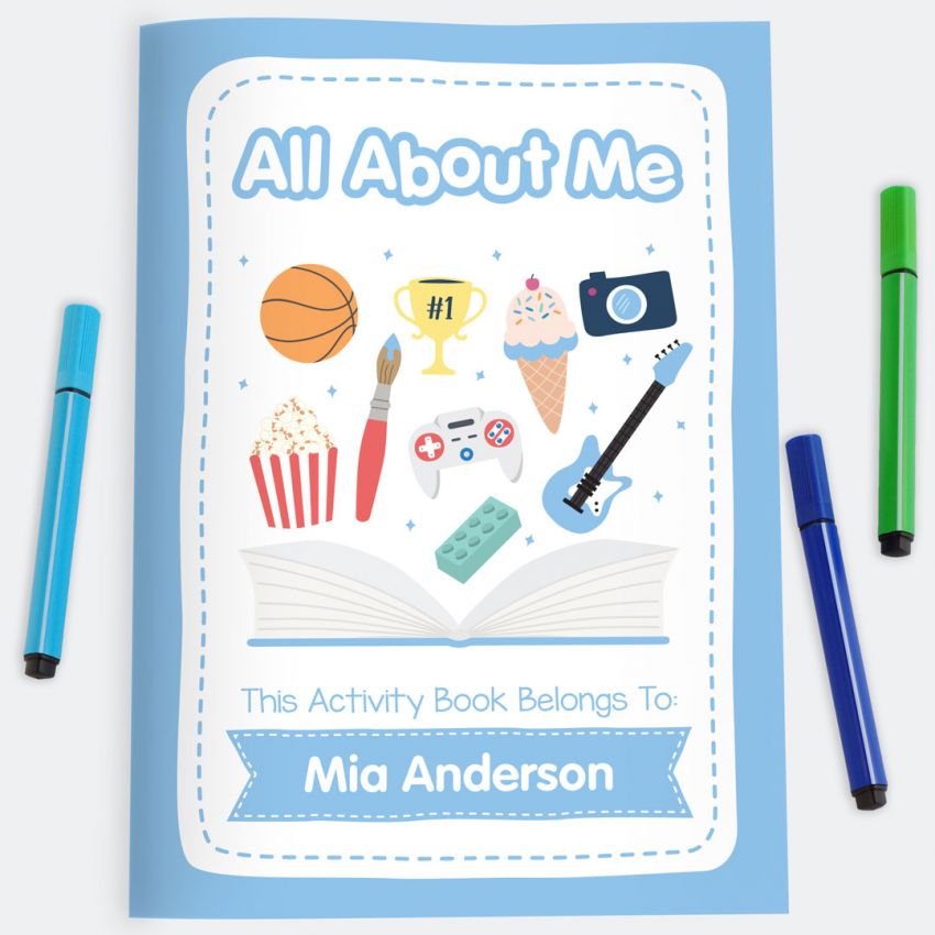 All About Me Activity Book product preview image