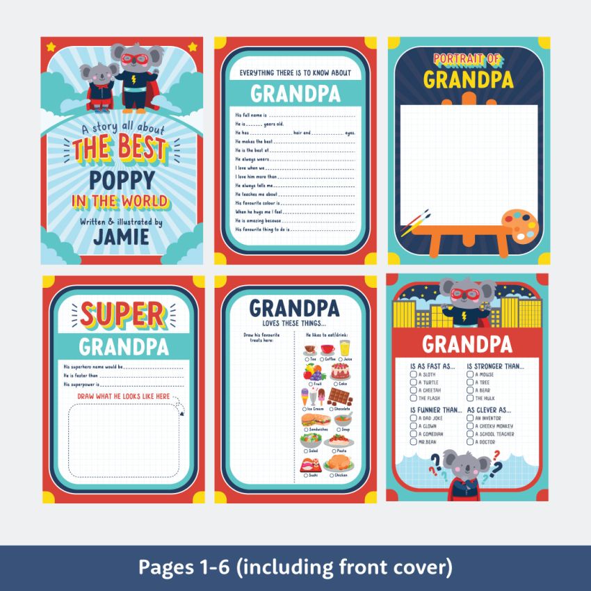 Best Dad Activity Booklet product preview image