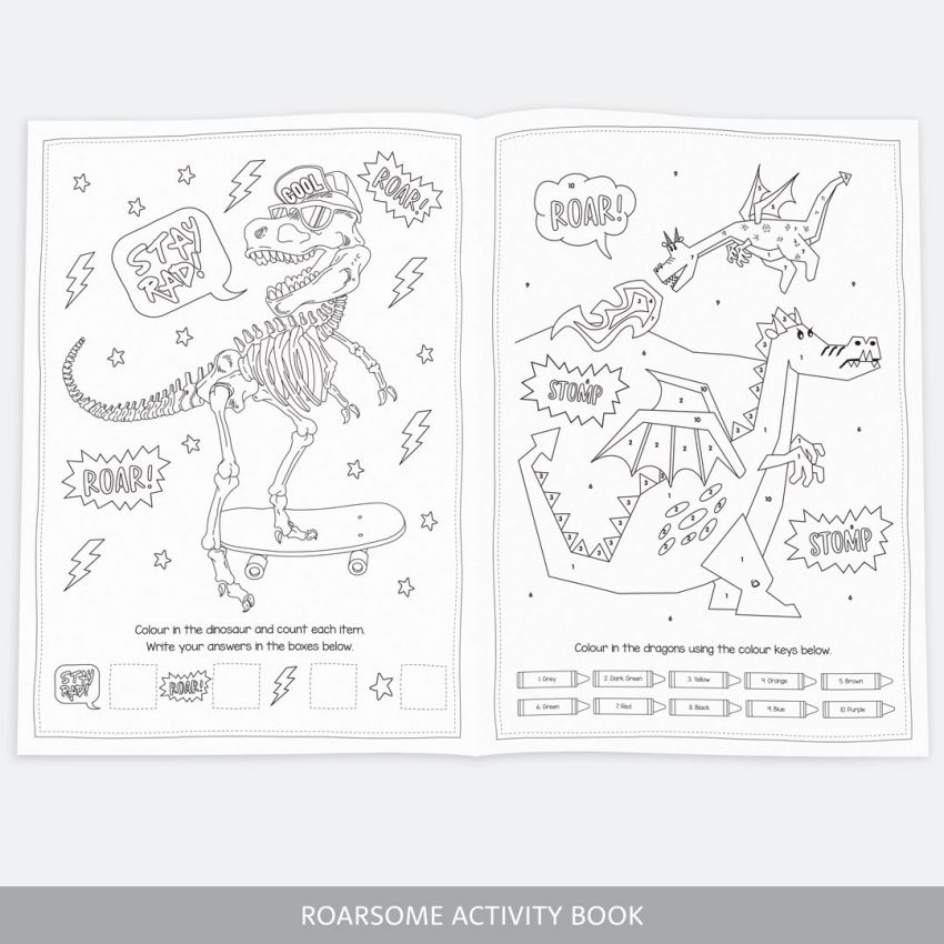 Roaring Adventure Book Pack product preview image