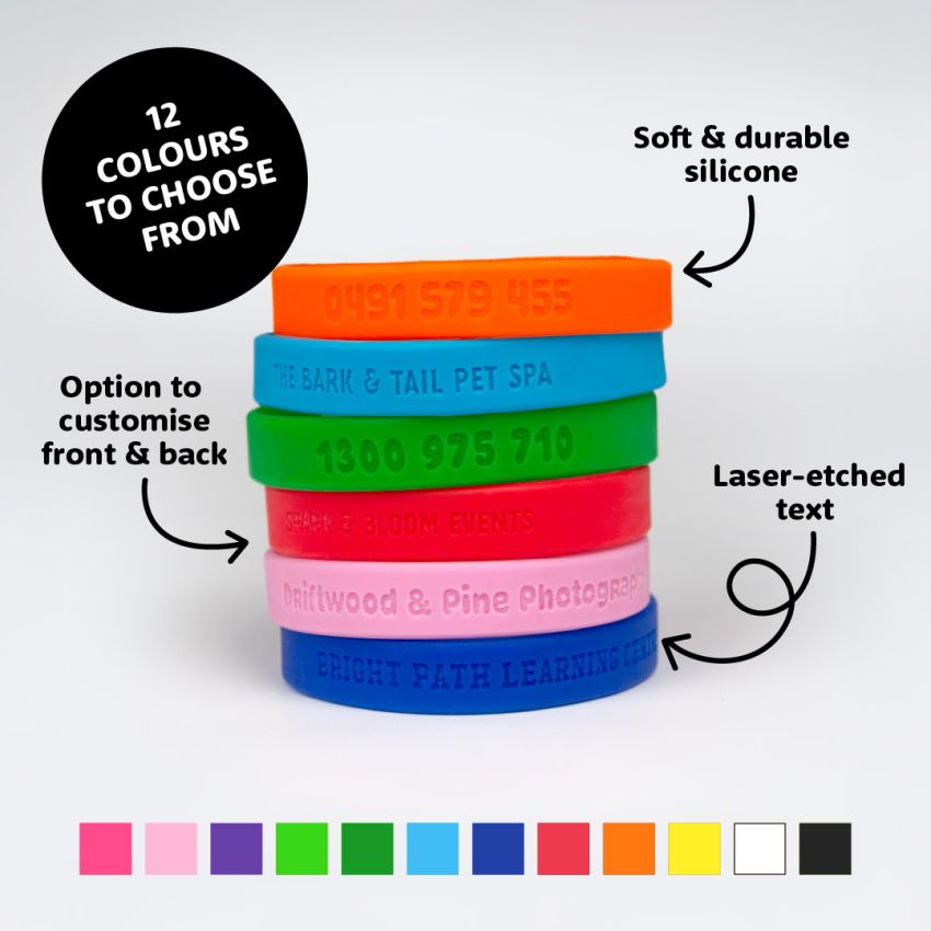 Custom Silicone Bands product preview image