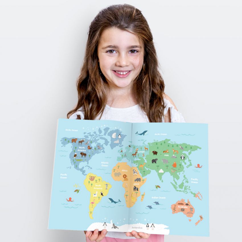 Animals For Kids Activity Book product preview image