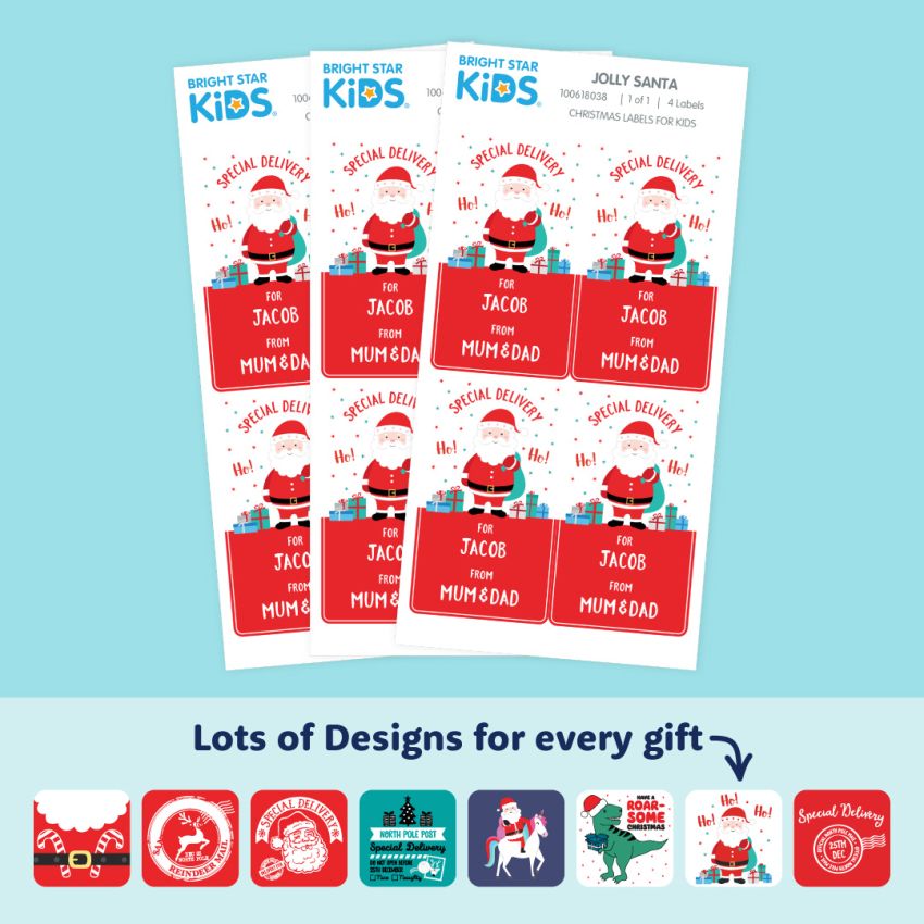 Christmas Labels For Kids gallery image №1