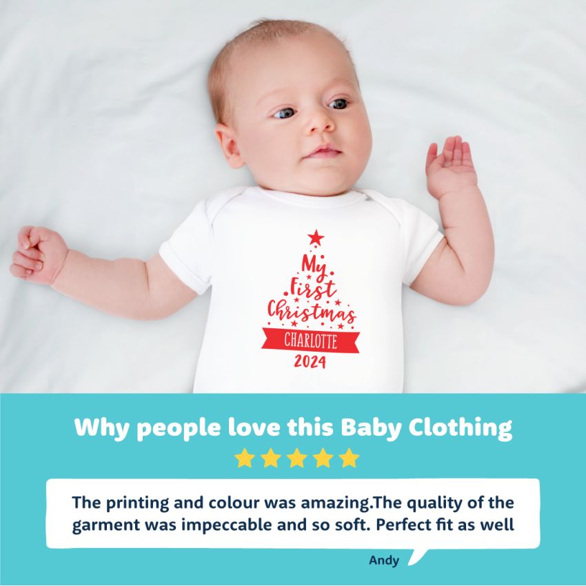Baby's First Christmas Outfit product preview image