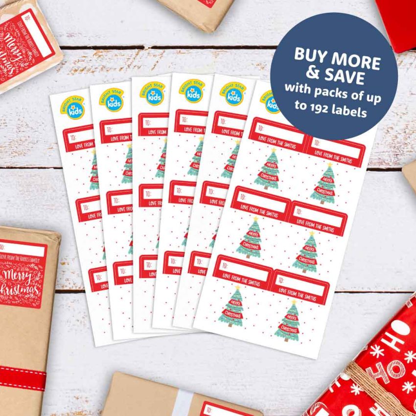 Personalized Christmas Gift Labels product preview image