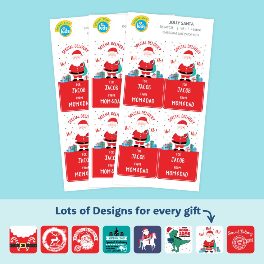 Christmas Labels For Kids product preview image
