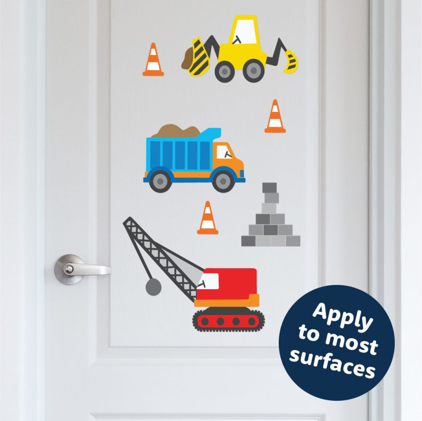 Construction Wall Stickers product preview image