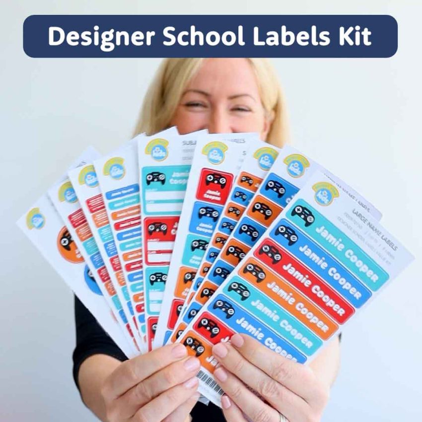 Designer School Name Labels Value Kit gallery image №4