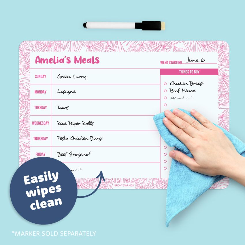 Dry Erase Meal Planner product preview image