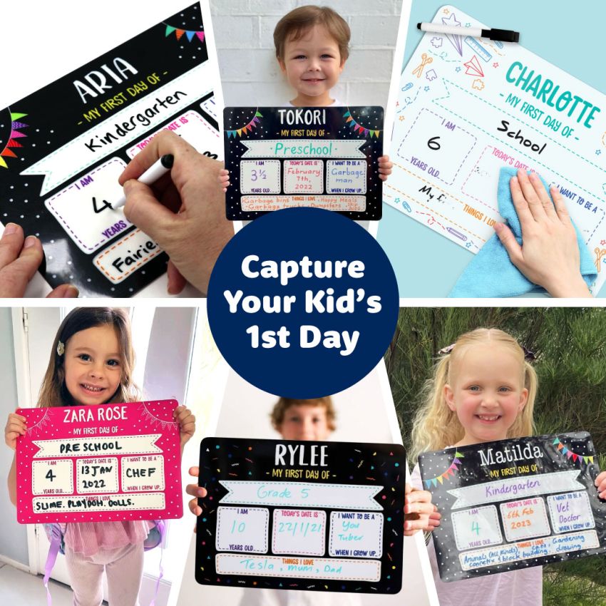 First Day Signs product preview image