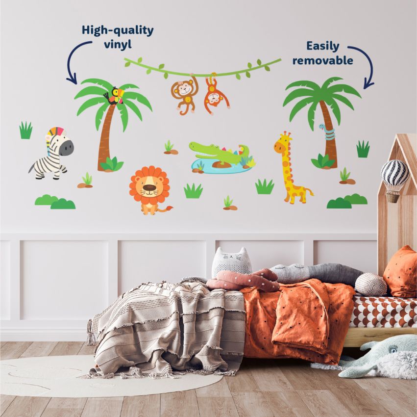 Jungle Wall Stickers gallery image №1