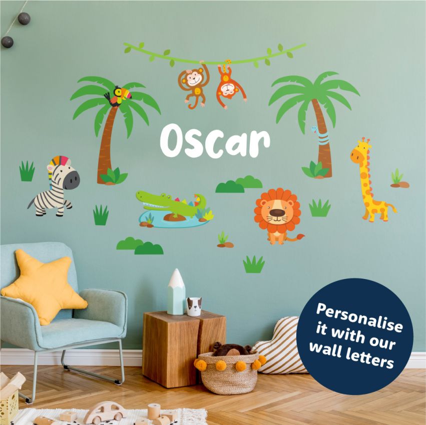 Jungle Wall Stickers gallery image №4