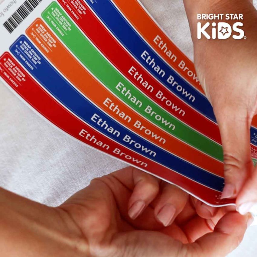 Large Wrap & Stick Clothing Name Labels gallery image №3