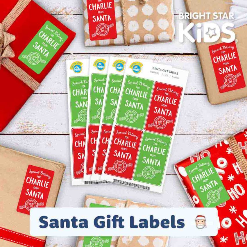 Santa Gift Labels gallery image №3