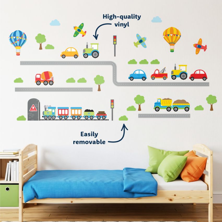 Transport Wall Stickers gallery image №1