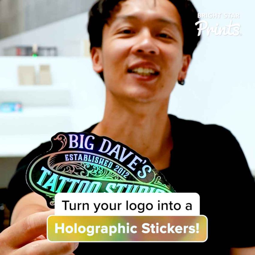 Holographic Die Cut Stickers gallery image №2