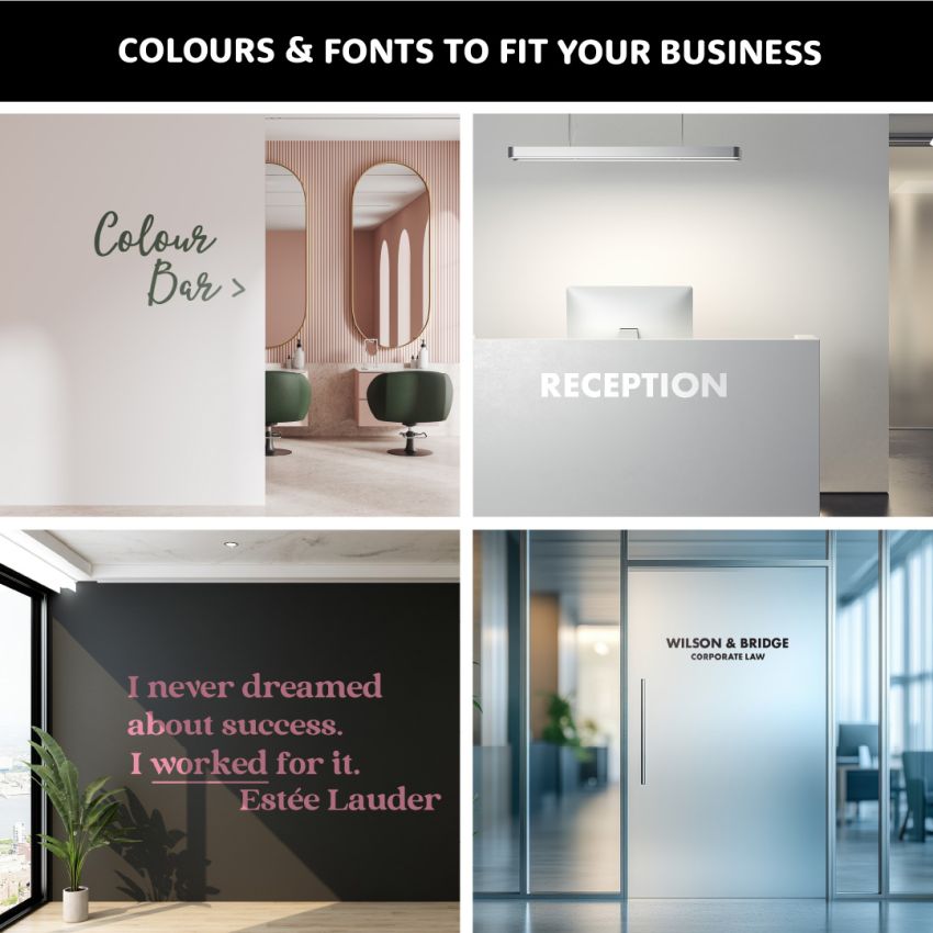 Vinyl Wall Lettering product preview image