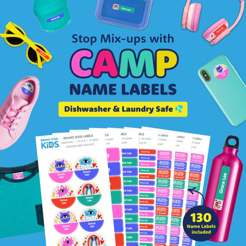 Camp Name Labels Combo Pack gallery image №1