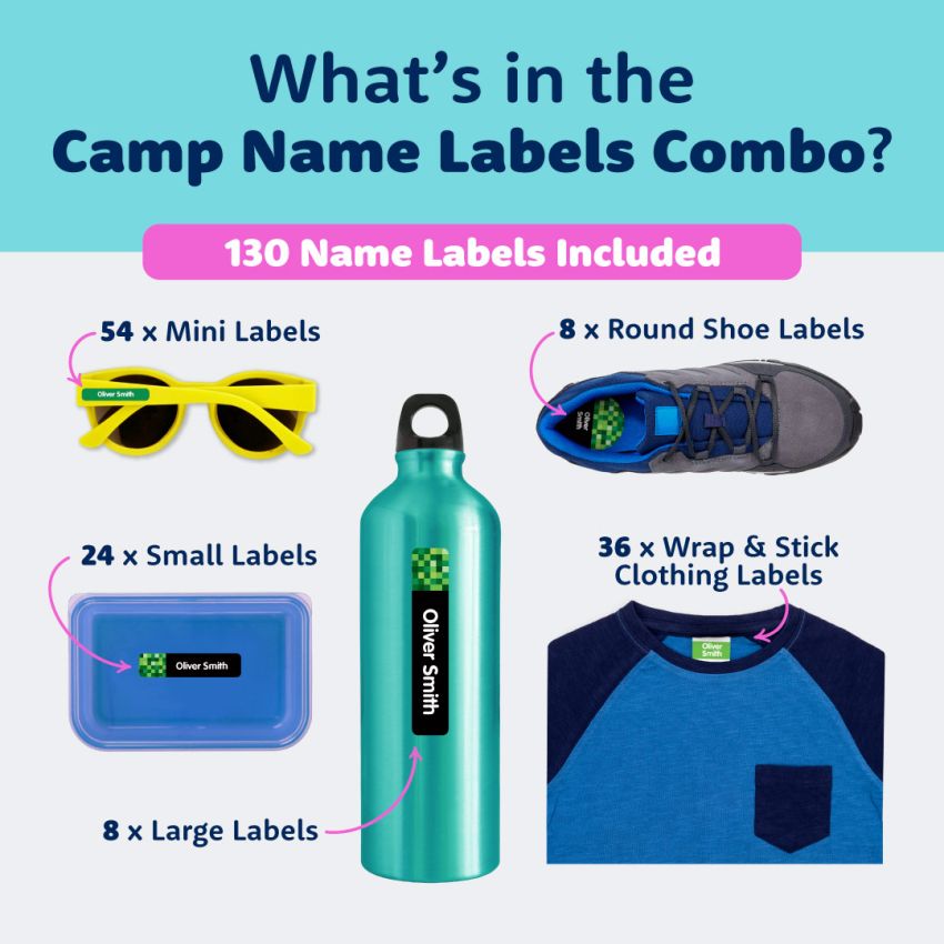 Camp Name Labels Combo Pack gallery image №4