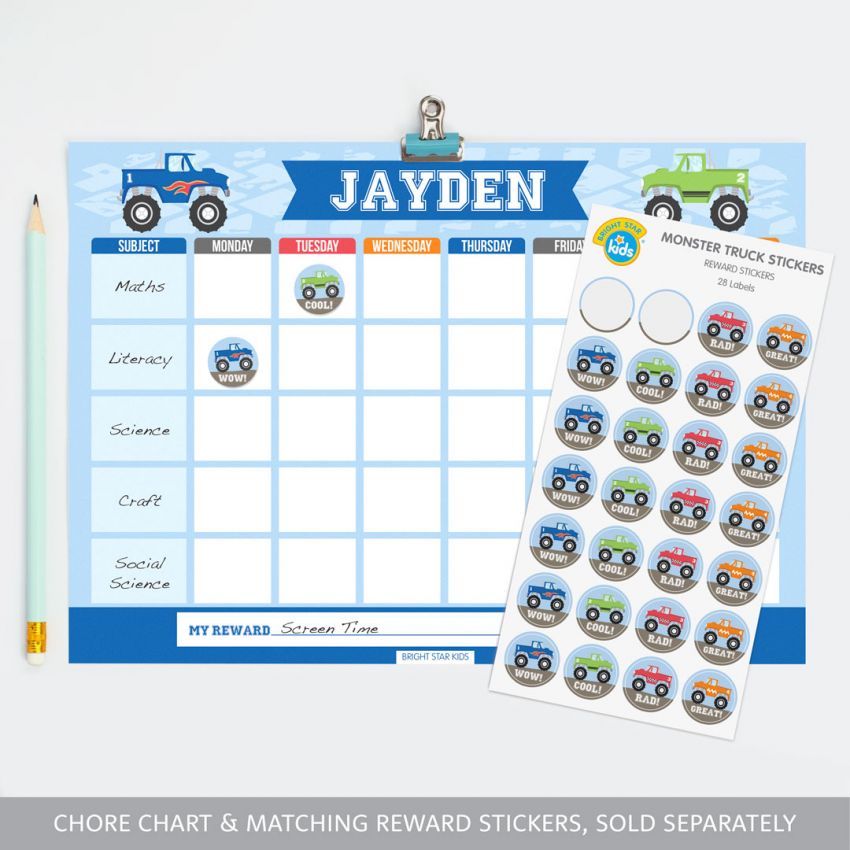 Chore Chart Notepad product preview image