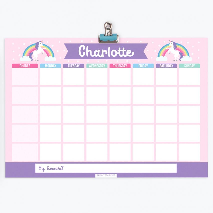 Chore Chart Notepad product preview image