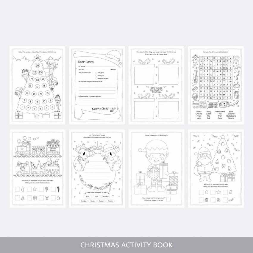Christmas Activity Book gallery image №4