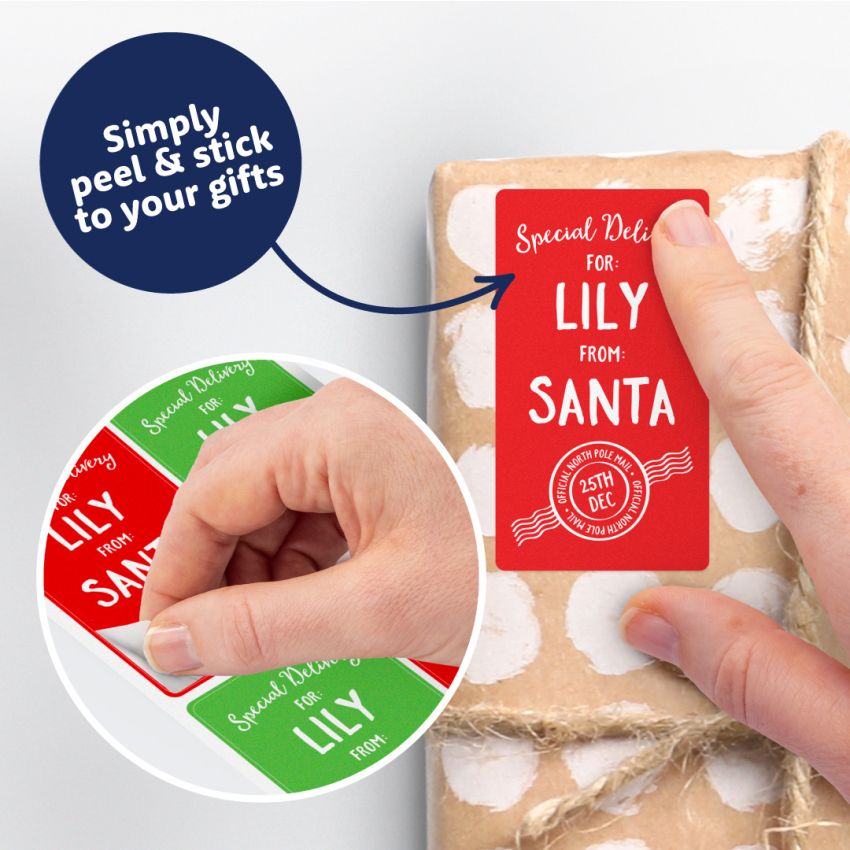 Santa Gift Labels product preview image