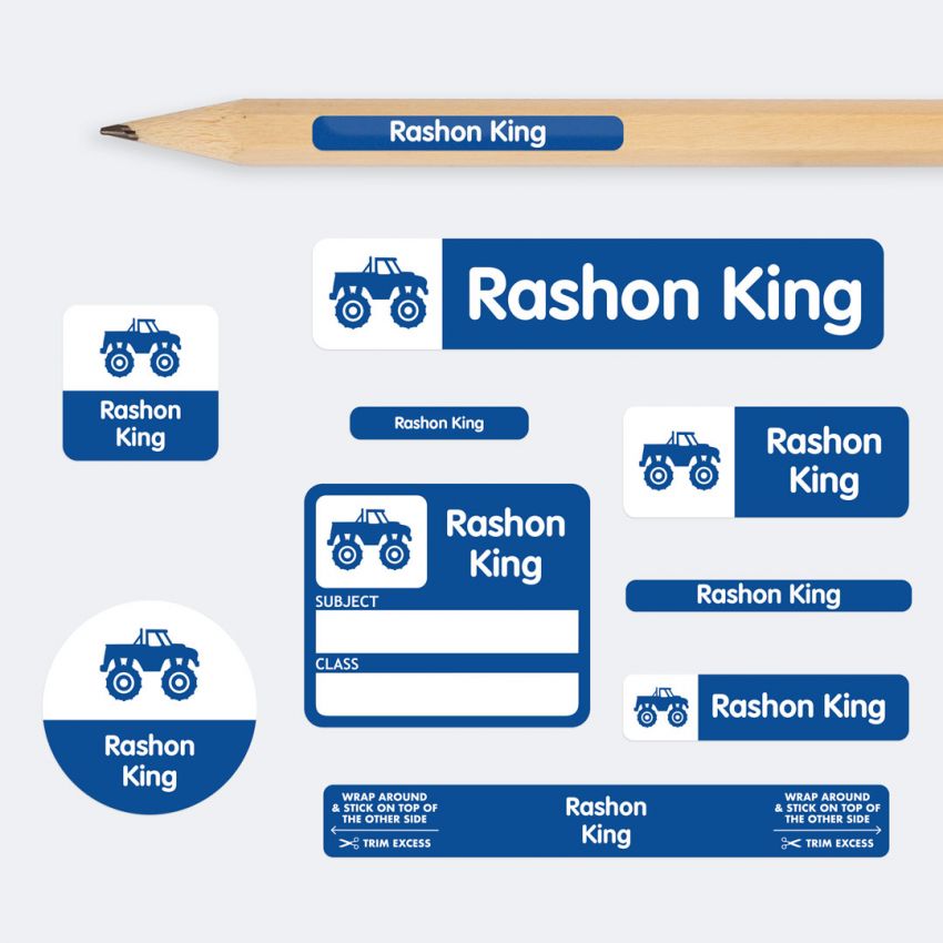 School Name Labels Combo Pack product preview image