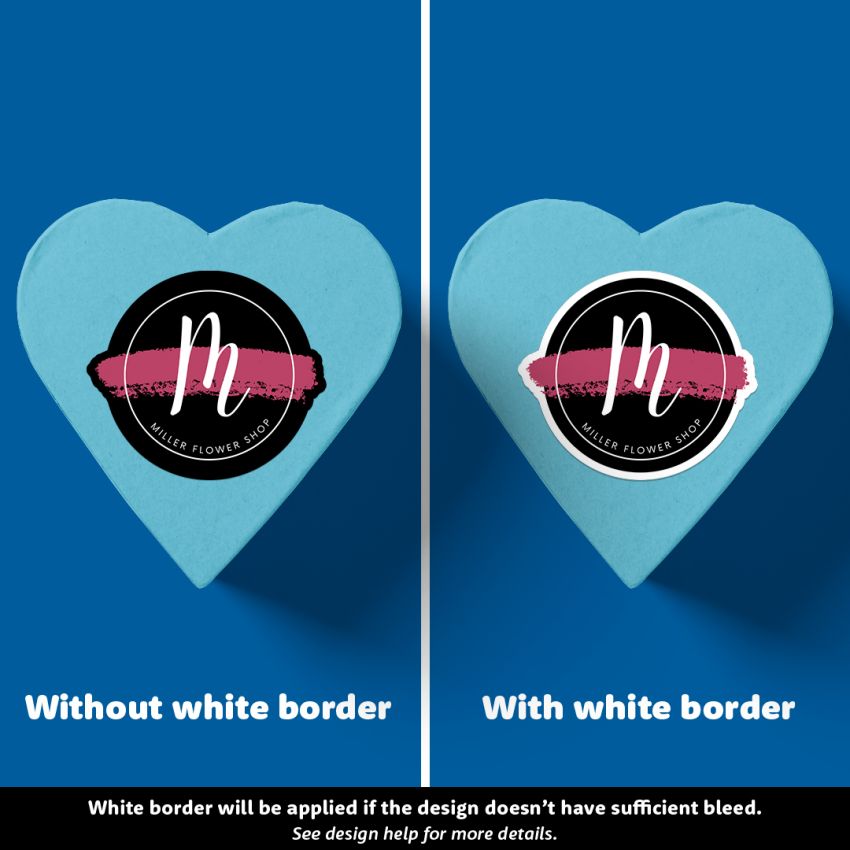 Custom Shape Vinyl Sticker Sheets product preview image