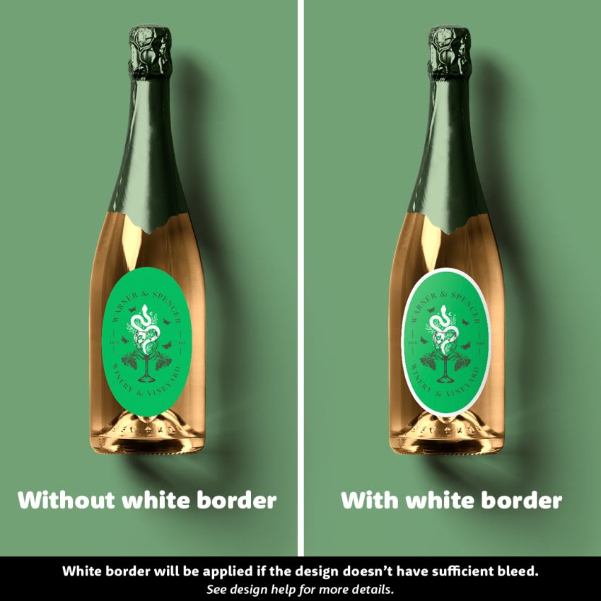 Oval Vinyl Sticker Sheets product preview image