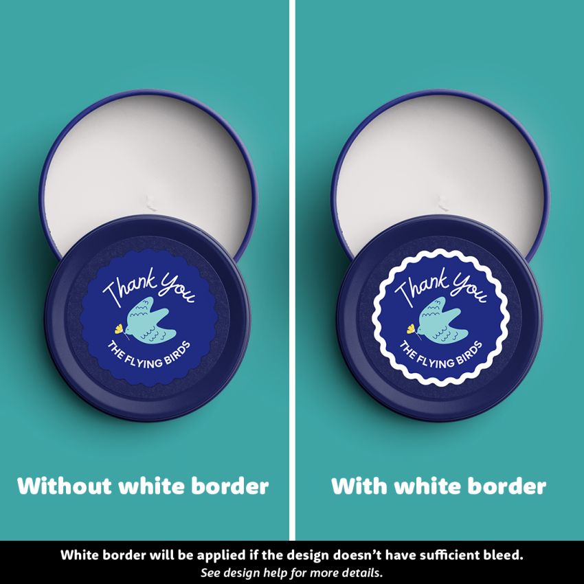 Scallop Vinyl Sticker Sheets product preview image