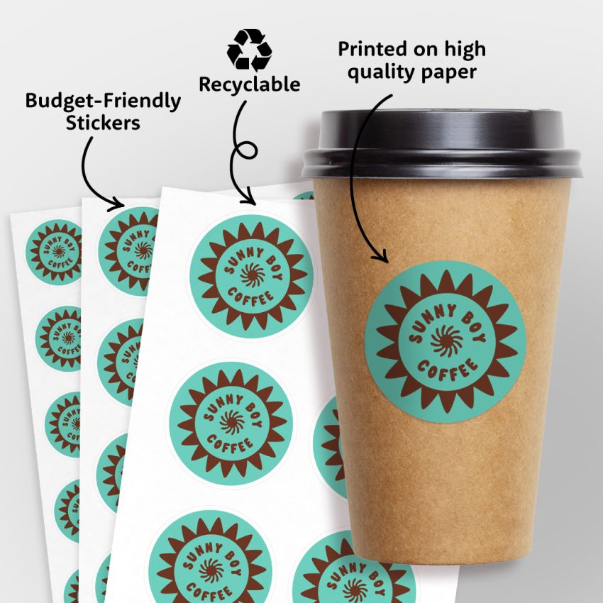 Circle Paper Sticker Sheets gallery image №2