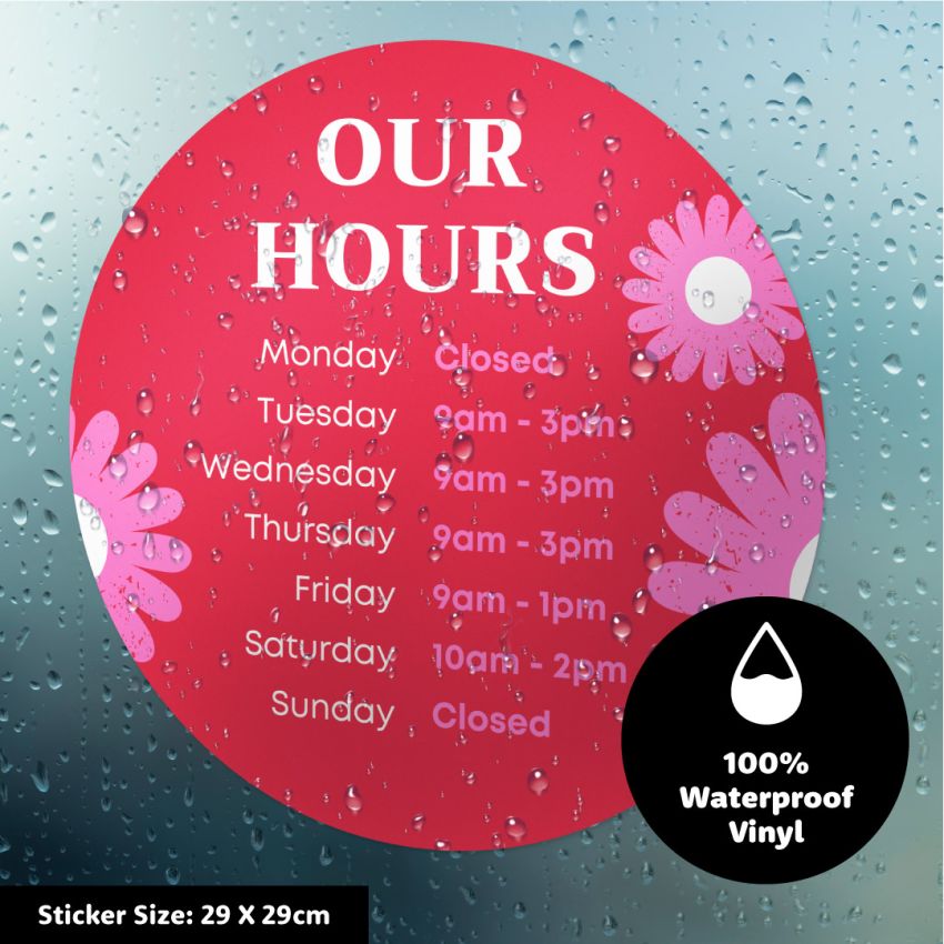 Circle Vinyl Sticker Sheets product preview image