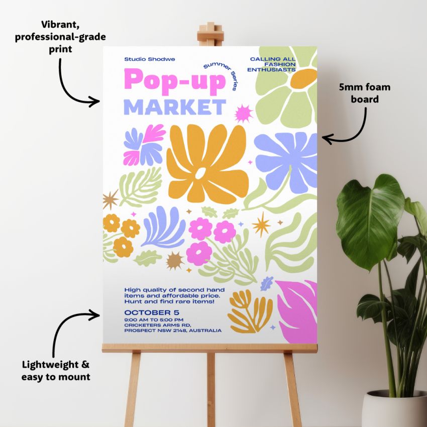 Foam Board Signs gallery image №1