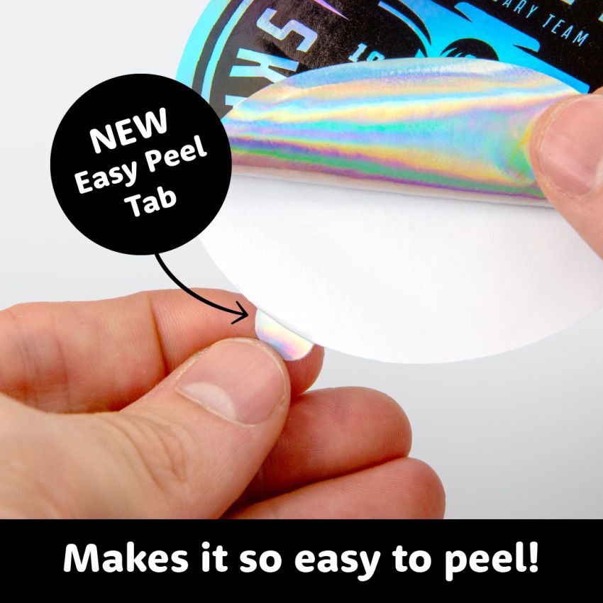 Holographic Die Cut Stickers product preview image