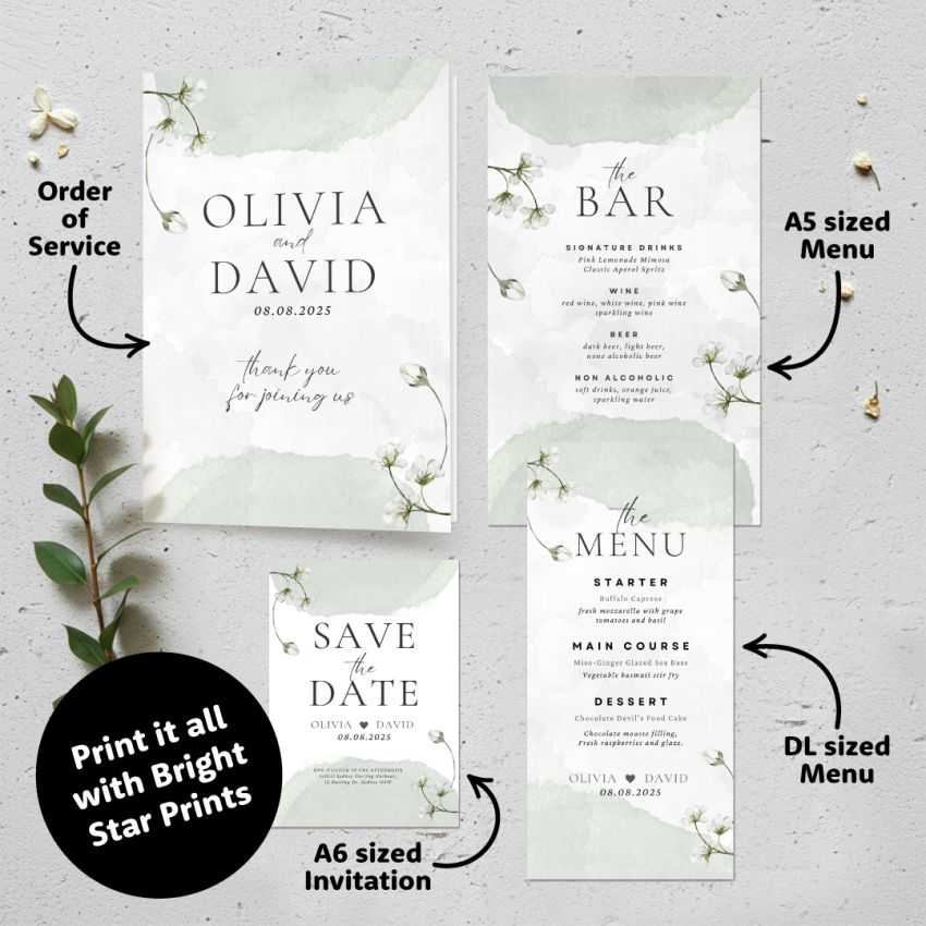 Order of Service Prints product preview image