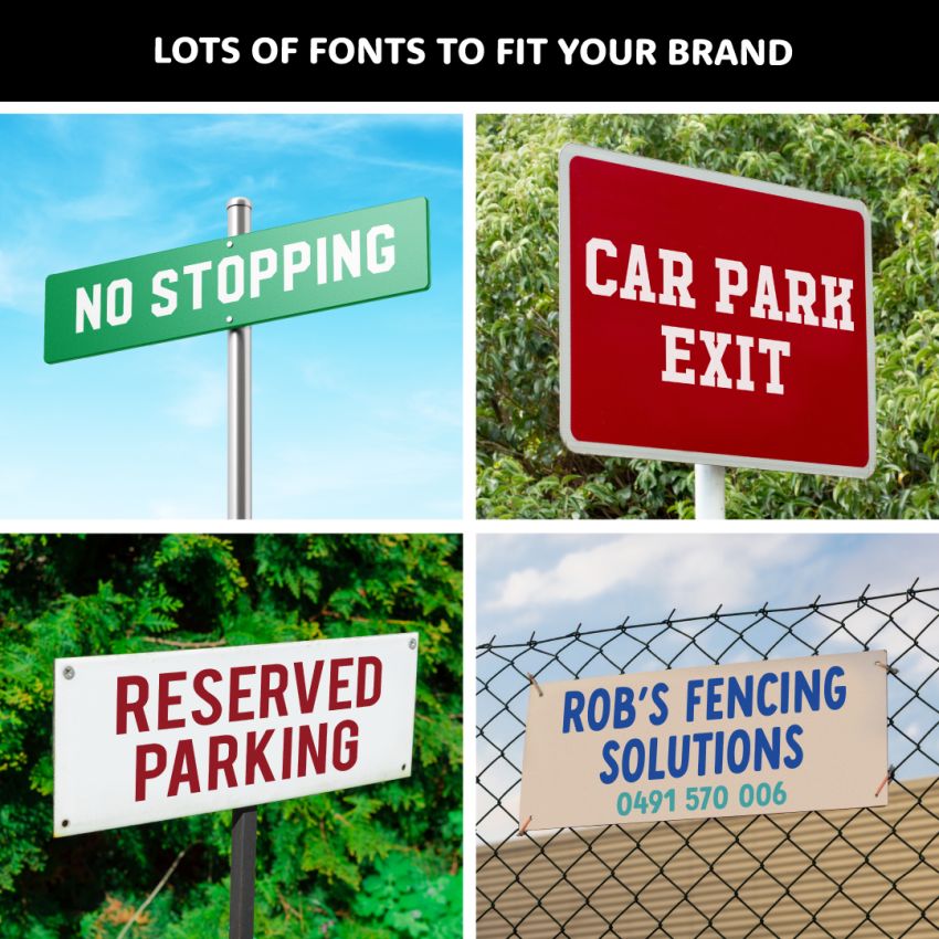 Outdoor Vinyl Letters product preview image