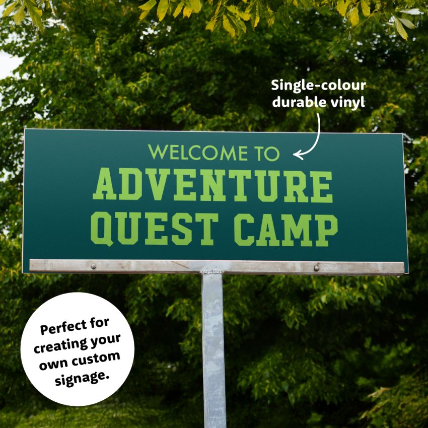 Outdoor Vinyl Letters product preview image