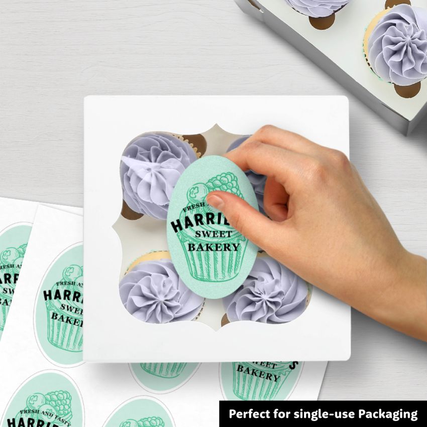 Oval Paper Sticker Sheets gallery image №2