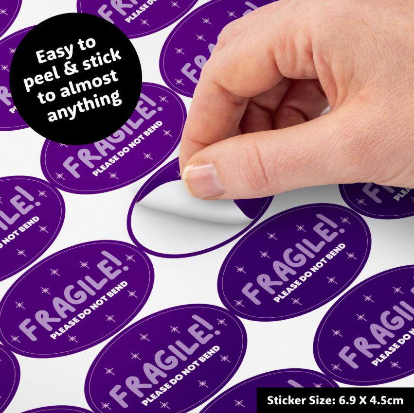 Oval Vinyl Sticker Sheets product preview image