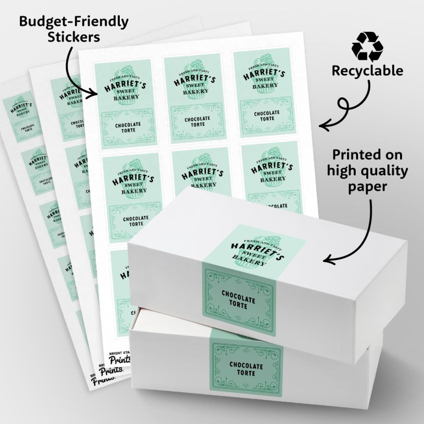 Rectangle Paper Sticker Sheets gallery image №1