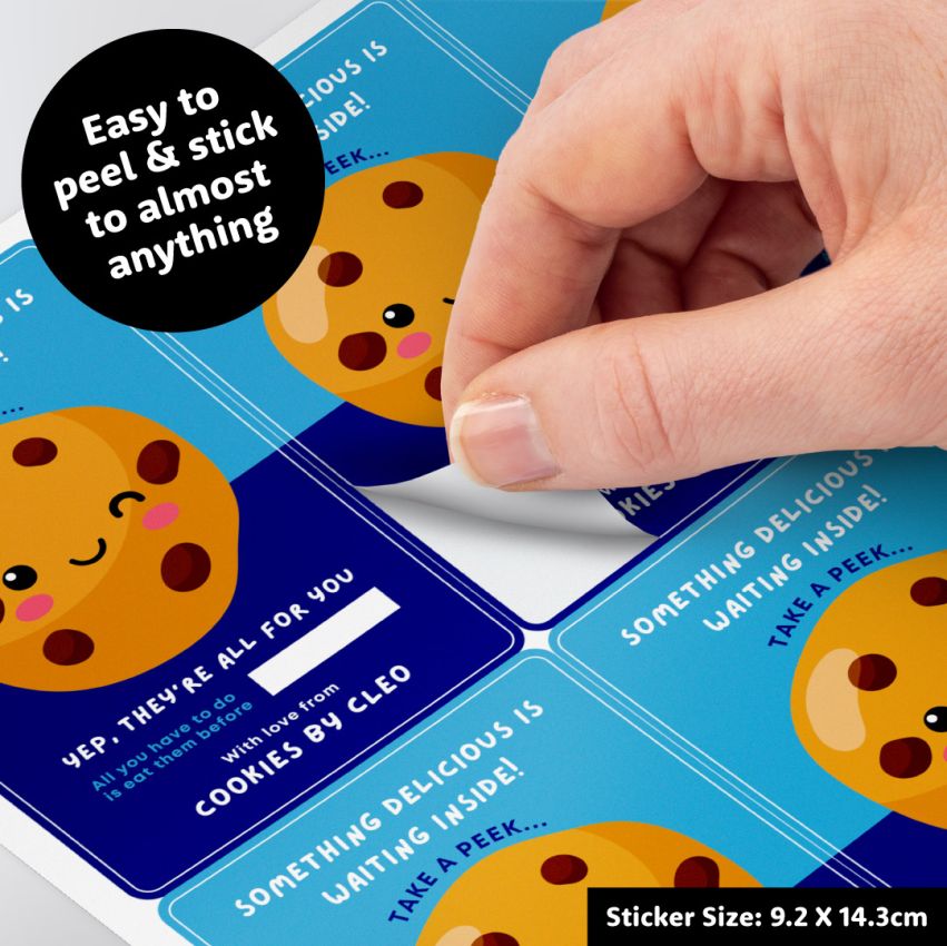 Rectangle Vinyl Sticker Sheets product preview image