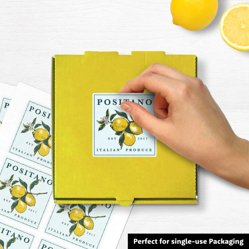 Square Paper Sticker Sheets product preview image