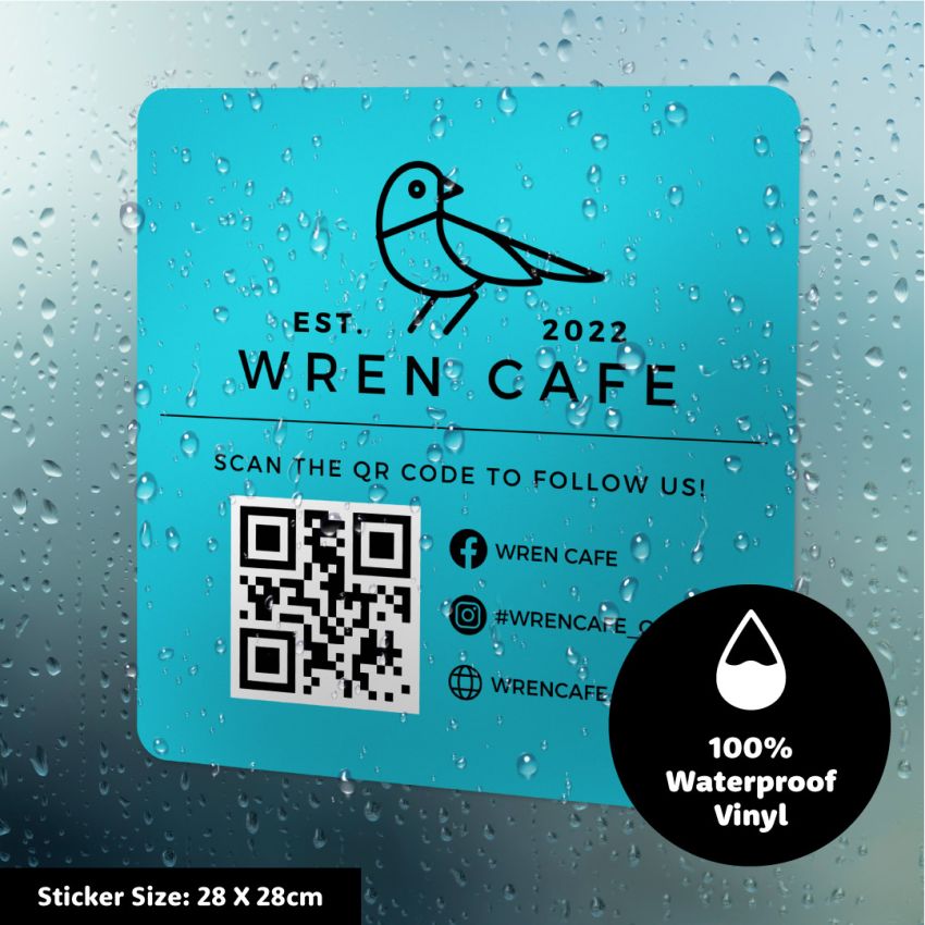 Square Vinyl Sticker Sheets product preview image