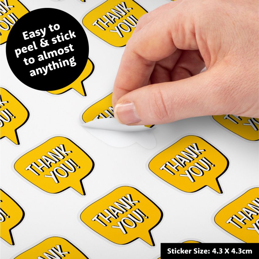 Custom Shape Vinyl Sticker Sheets product preview image